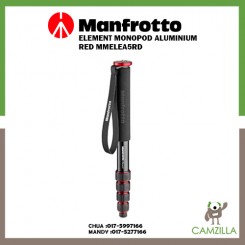 Manfrotto Element Monopod Aluminium Red MMELEA5RD